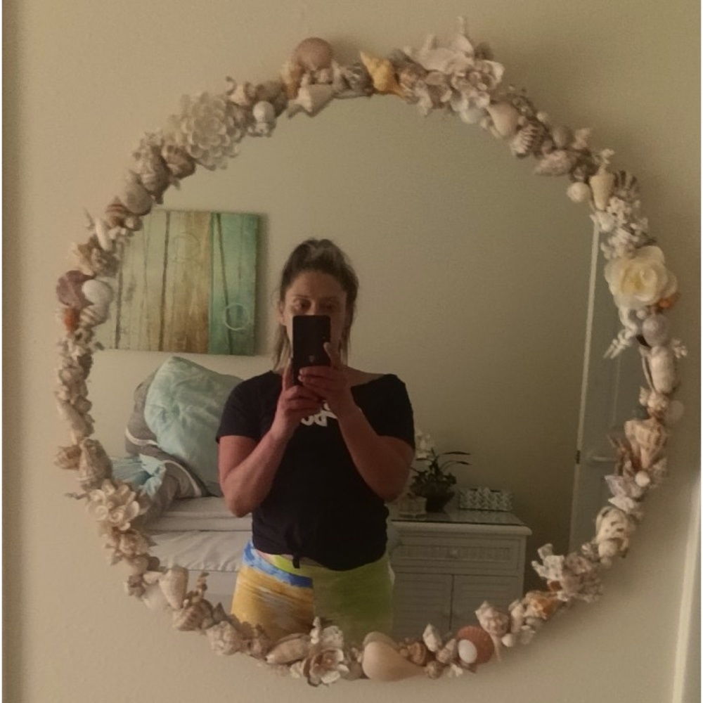 Shell Mirror Handmade